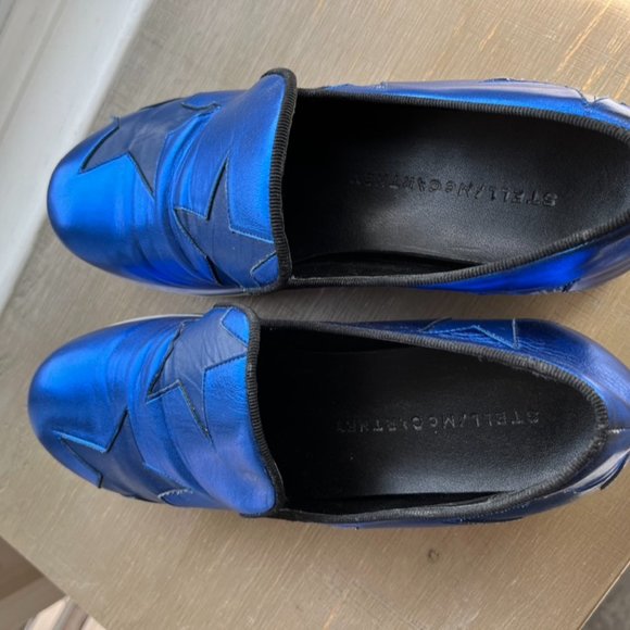 Stella McCartney Binx Metallic Star Sneaker Loafer - Picture 7 of 8